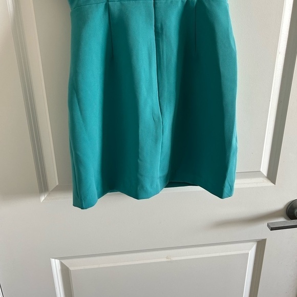 Anthropologie Endless Rose Ruffle Off The Shoulder Mini Dress Size xs Te… - Picture 9 of 11